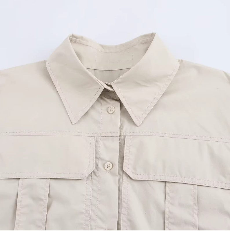 CROPPED SUMMER SHIRT