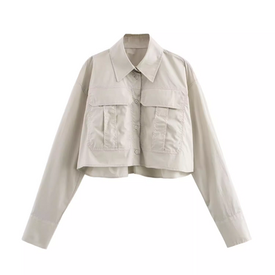 CROPPED SUMMER SHIRT